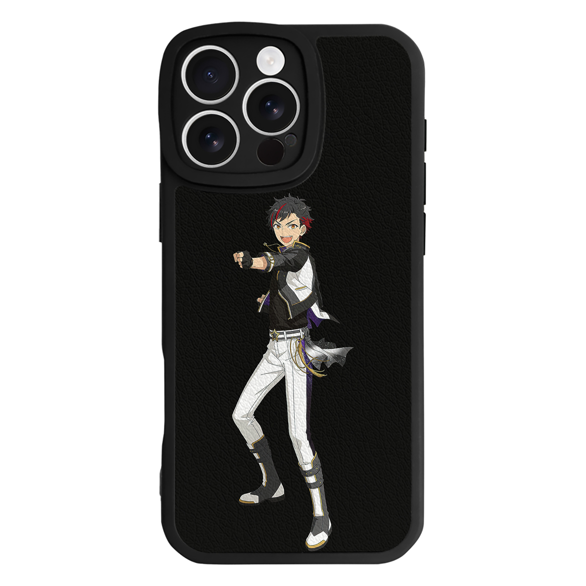 （画像用） あんさんぶるスターズ! Ensemble Stars 【iPhone 16シリーズ対応】シリコンスマホケース（レザー調） 材質：シリコン